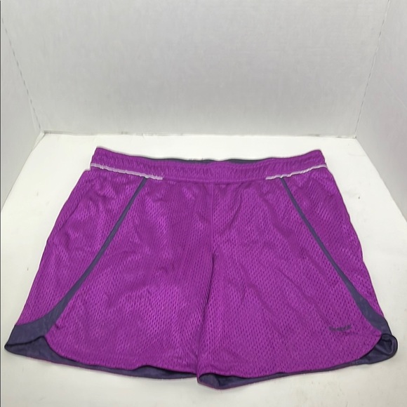 Reebok Purple Athletic Performance Shorts - Picture 1 of 3
